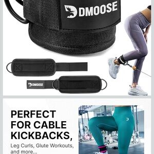 DMoose Ankle Straps for Cable Machines